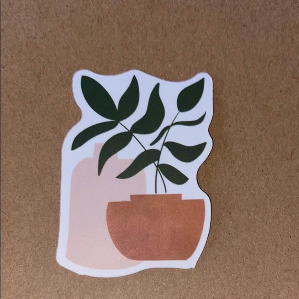 🌈20/$5🌈 Modern Green Leaf Sticker